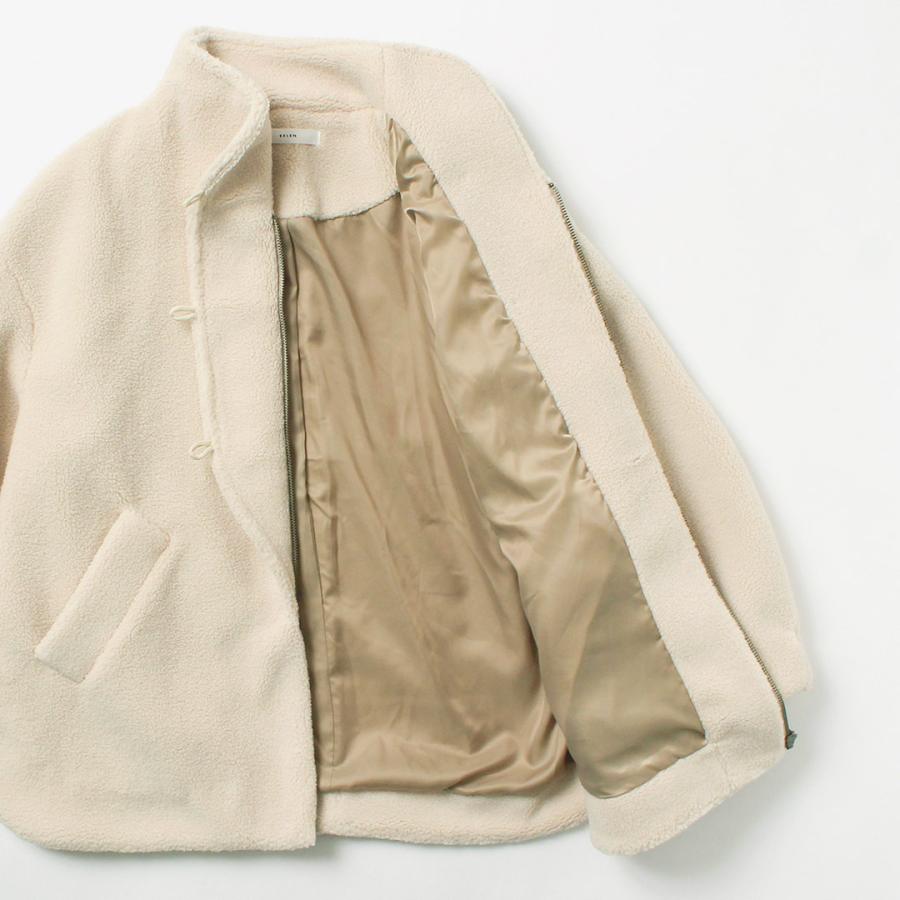 Kelen（ケレン） IOLL デザインカラー ボア コート / レディース