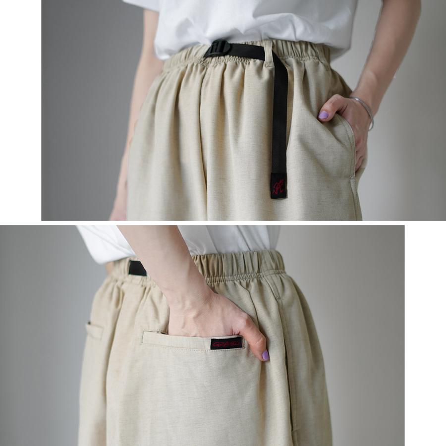 GRAMICCI（グラミチ） リネンブレンド バルーンパンツ / レディース