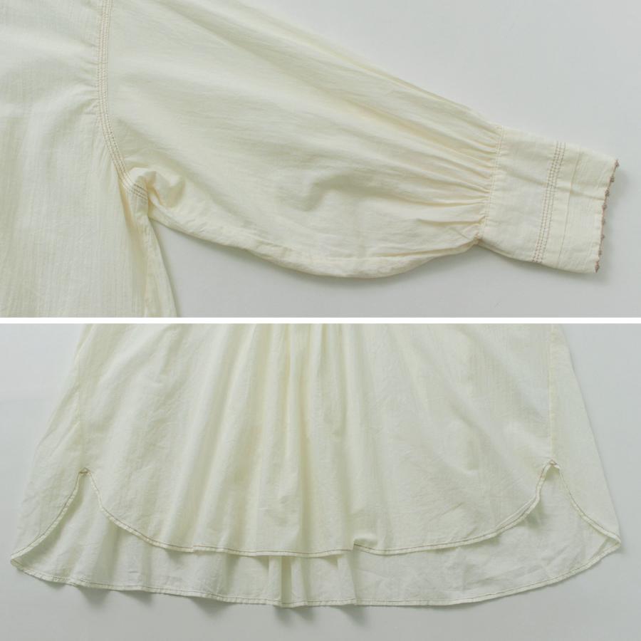 tumugu（ツムグ） ふわふわコットン チュニックブラウス / レディース