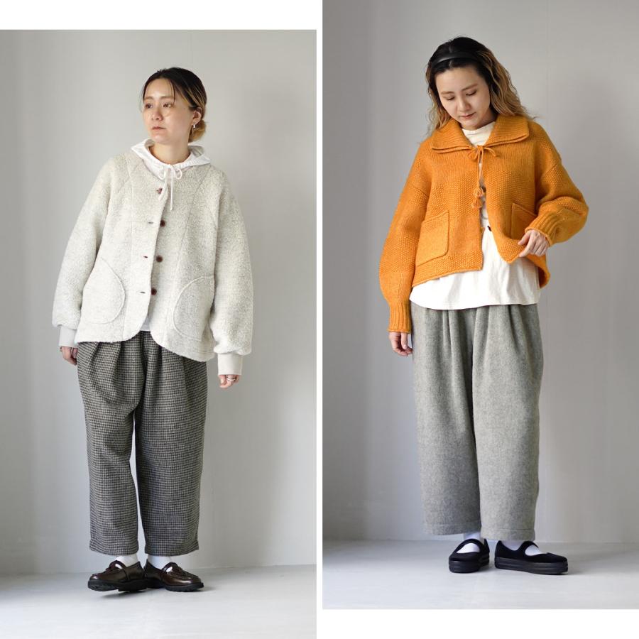 ツムグ レディースパンツ tumugu（ツムグ） ウールシャギー パンツ / レディース ボトムス