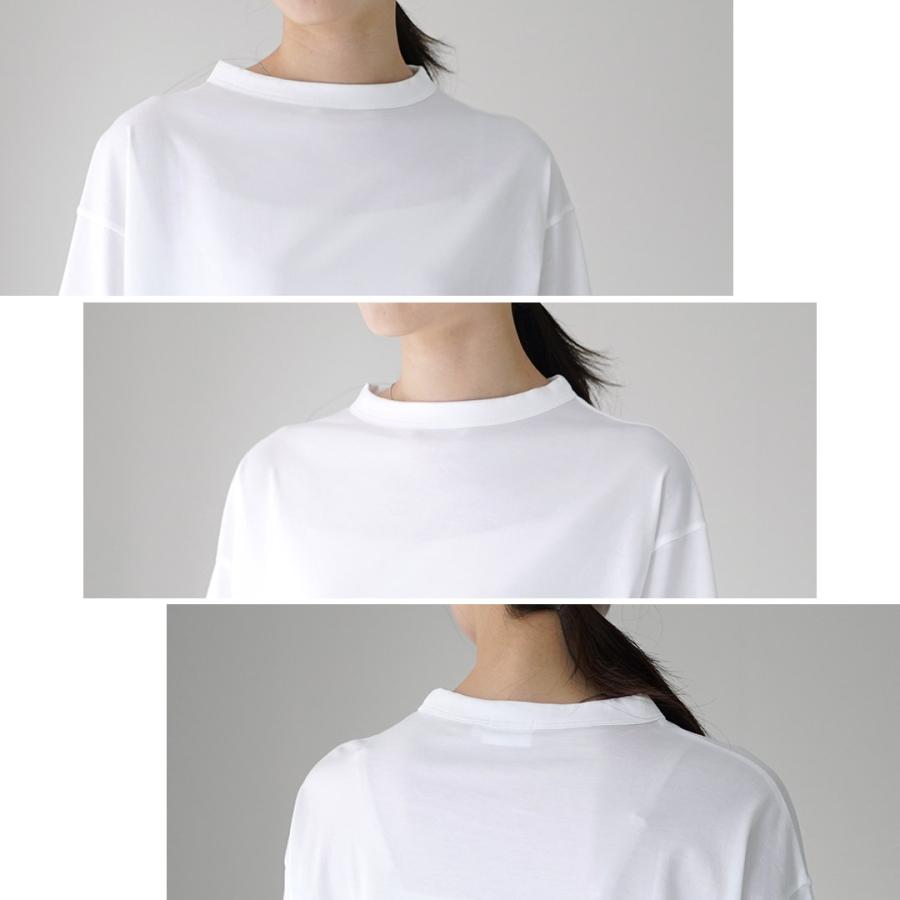 sale[極美品]ハンドバーク　七分袖Tシャツ handvaerk（ハンドバーク） ボトルネック 7分袖Tシャツ / レディース
