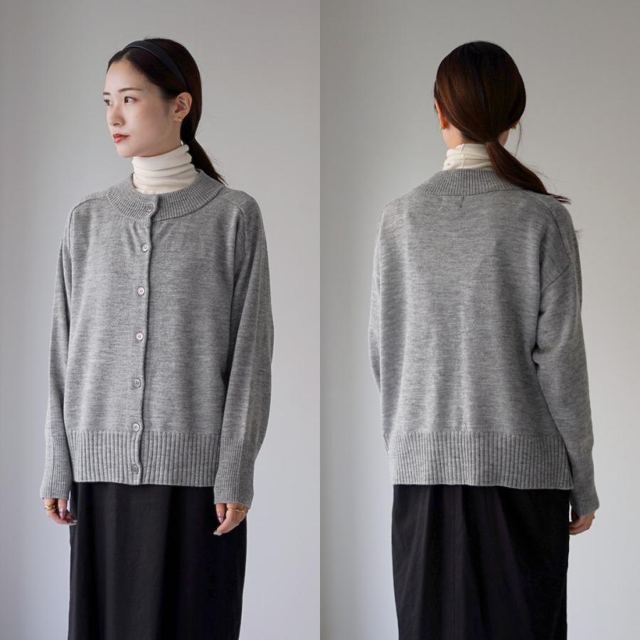 mao made（マオメイド） メリノウール スタンダード カーディガン