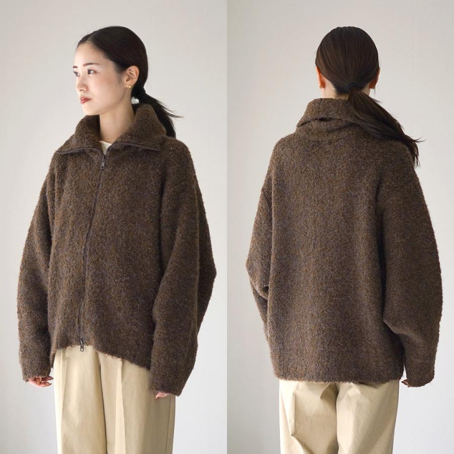 MAO MADE（マオメイド） カラー別注 ボリュームカラー ジップアップ ジャケット / レディース アウター_15