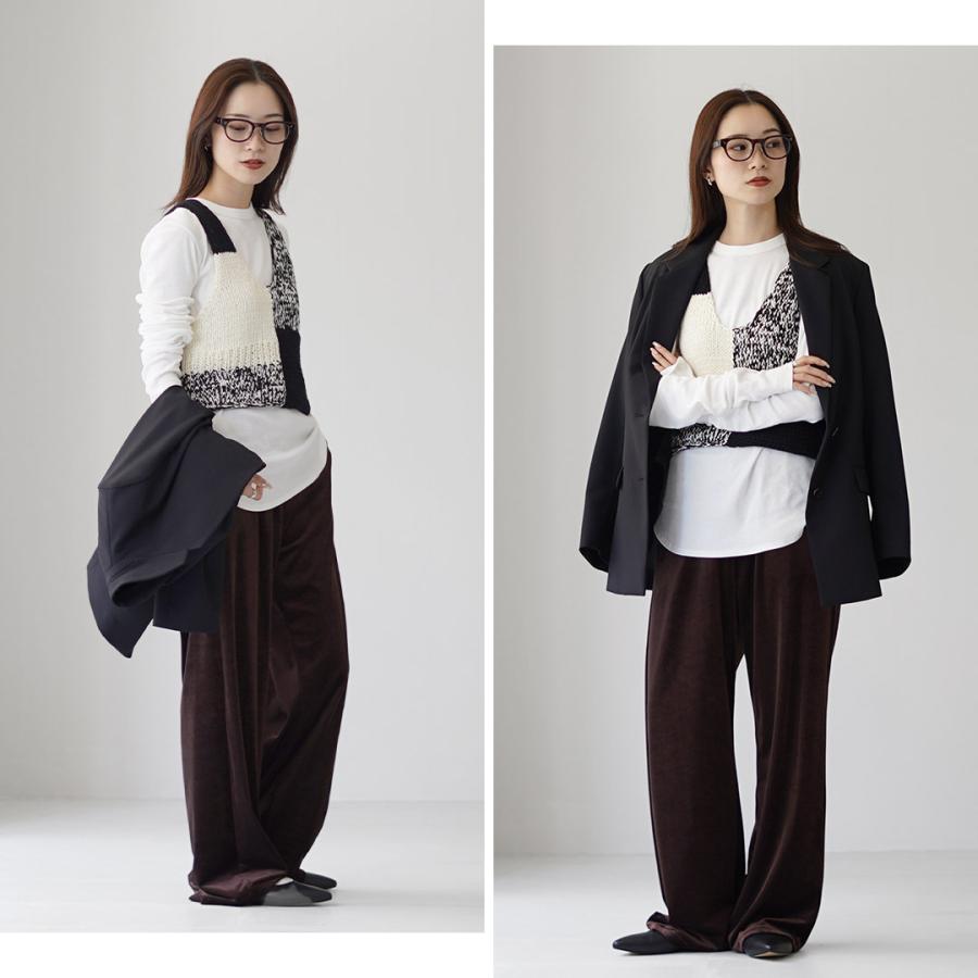 YENN / イエン | COTTON RIB LONG TEE コットンリブロングTシャツ | F | ホワイト | レディース YENN（イェン） コットン リブ ロングスリーブ Tシャツ / レディース