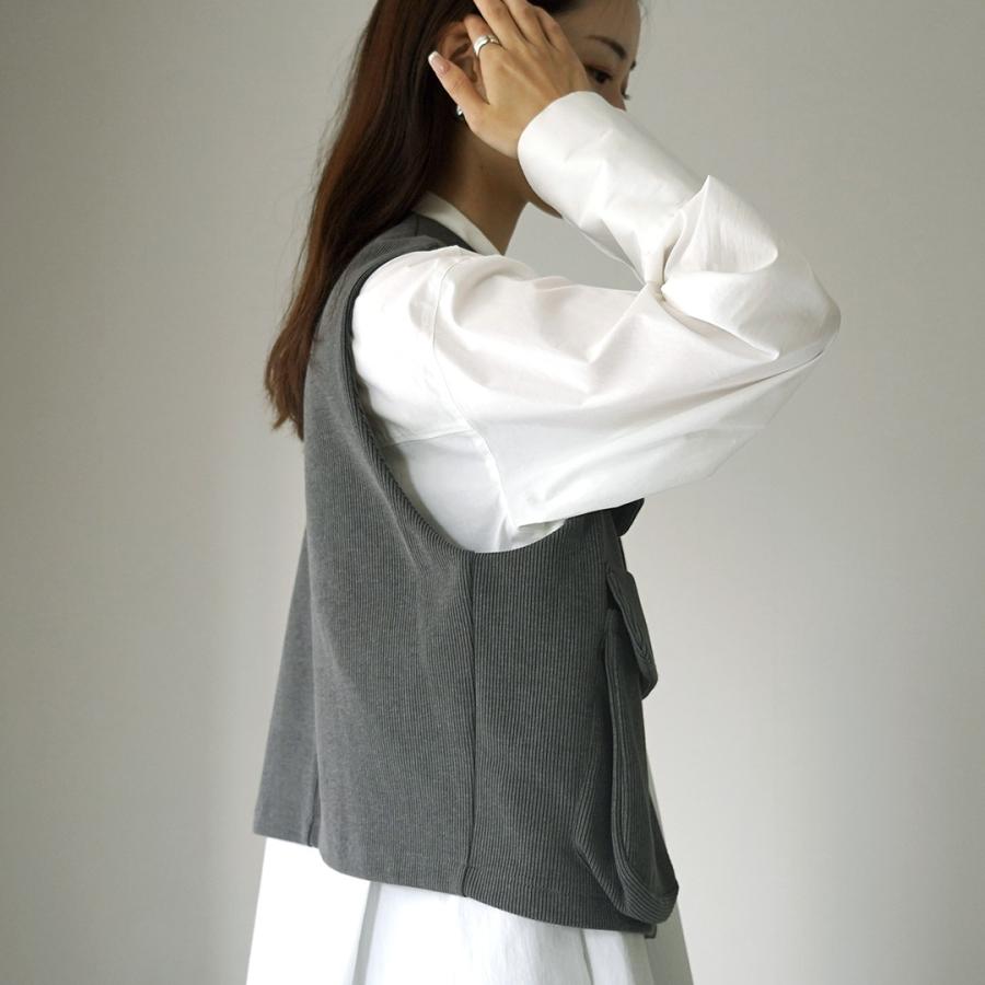 YENN YENN（イェン） フェイデット リブ ベスト / レディース トップス