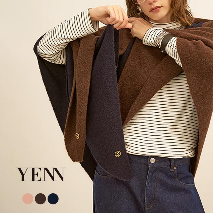 YENN YENN（イェン）アルパカ ミックス スカーフ / レディース