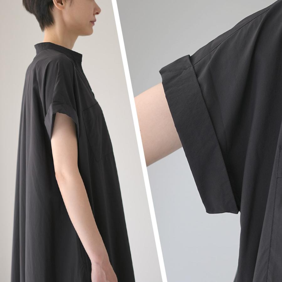 NANGA（ナンガ） エクスカーション ドレス ワンピース / レディース 半袖 ロング Aライン UVカット 吸水速乾 アウトドアの画像