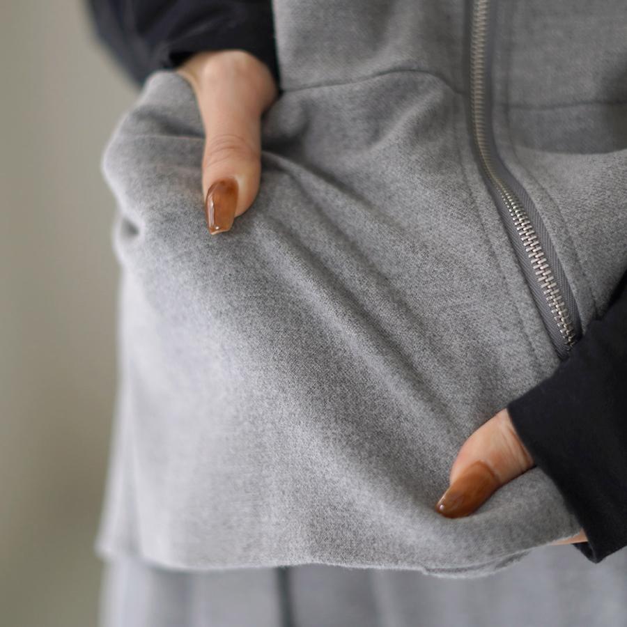 CYAN TOKYO（シアントーキョー） フラノ ZIPフレアジレ / レディース