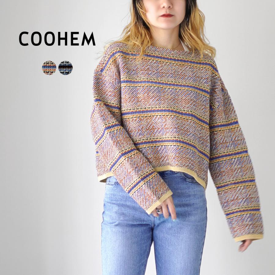 COOHEM(コーヘン) レディース トップス ニット・セーター Coohem（コーヘン） クレイジー フェアアイル ニットプルオーバー