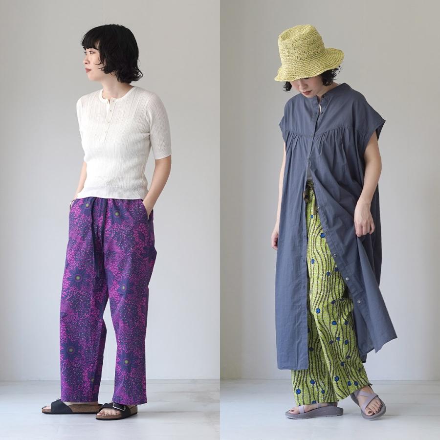 LE GLAZIK（ルグラジック） バティック ドローストリング パンツ