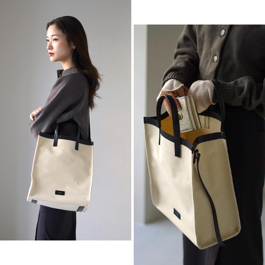 YAHKI（ヤーキ） 【動画あり】 CANVAS トート 縦型 / レディース