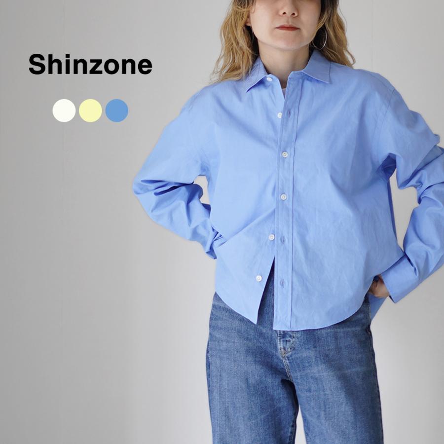 Shinzone（シンゾーン） ショート ペック シャツ 日本製 25SMSBL12
