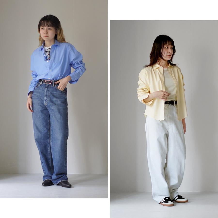 ★新品 未使用 THE SHINZONE クロップド シャツ ブラウス THE SHINZONE（ザ シンゾーン） シンゾーン ショートペックシャツ