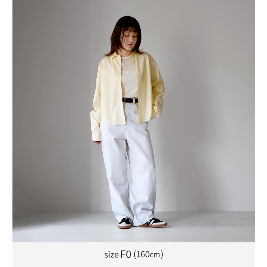 定番人気✨ シンゾーン ショートペックシャツクロップド丈ギャザー 日本製 Shinzone（シンゾーン） ショート ペック シャツ 日本製 25SMSBL12