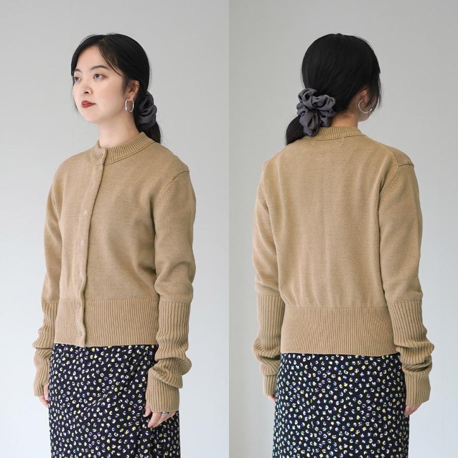 Shinzone（シンゾーン） コットン ロングリブ カーディガン 25SMSNI01