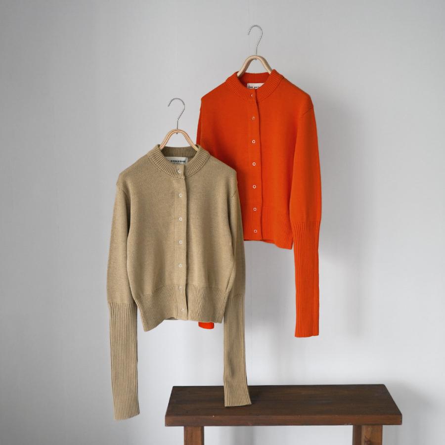 Shinzone（シンゾーン） コットン ロングリブ カーディガン 25SMSNI01