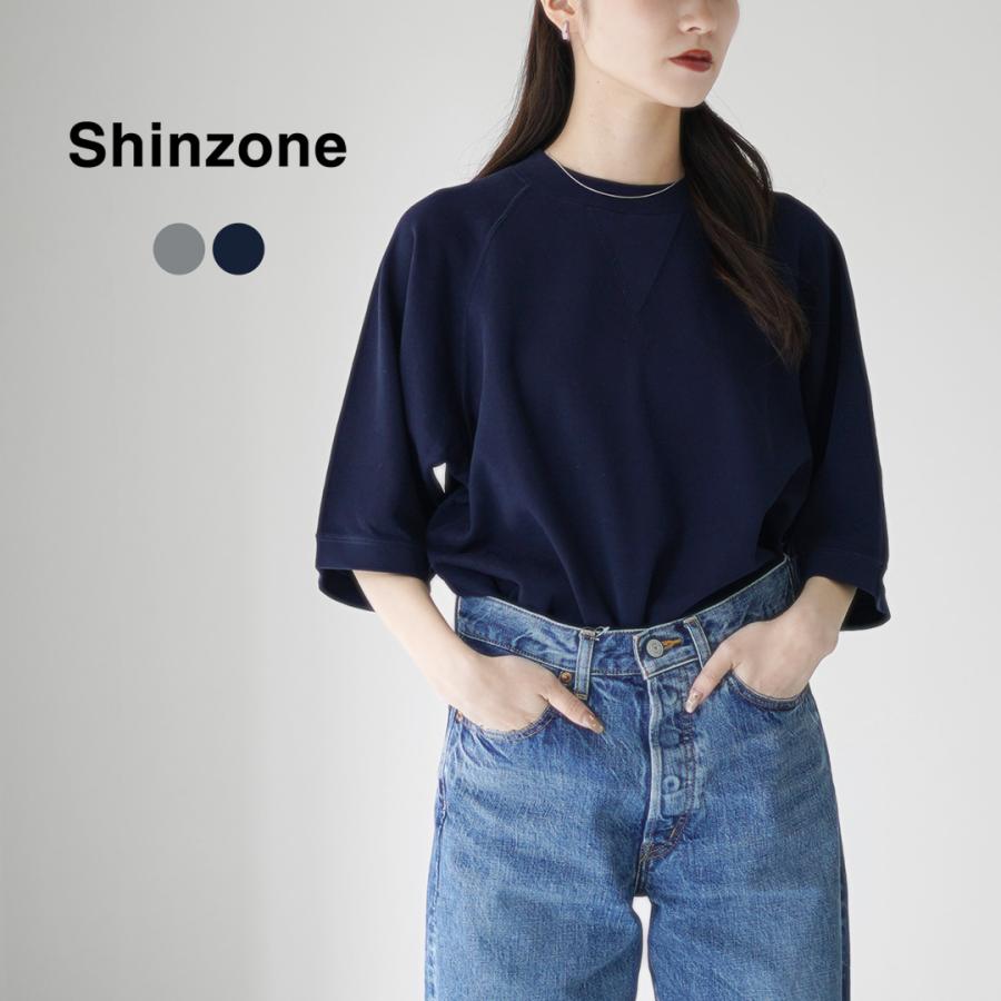 Shinzone SHINZONE(シンゾーン) INLAYED HALF SLEEVE TEE Shinzone SHINZONE(シンゾーン) INLAYED HALF SLEEVE TEE