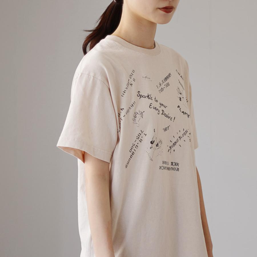 kha:ki（カーキ） ピグメント Tシャツ / レディース トップス 半袖