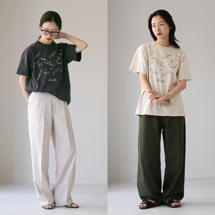 kha:ki（カーキ） ピグメント Tシャツ / レディース トップス 半袖