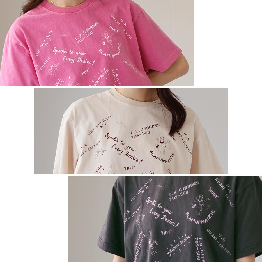 kha:ki（カーキ） ピグメント Tシャツ / レディース トップス 半袖