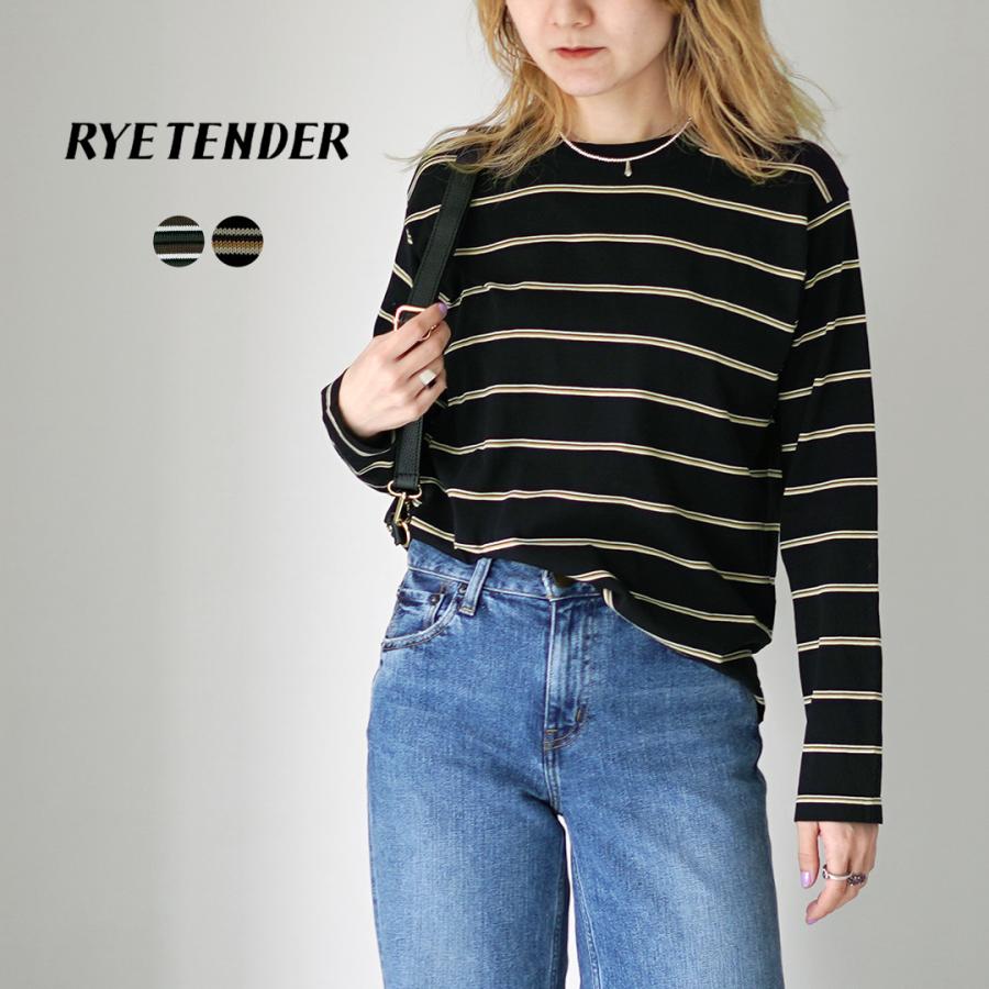 RYE TENDER（ライテンダー） マーサーTEE STRIPE / Tシャツ レディース