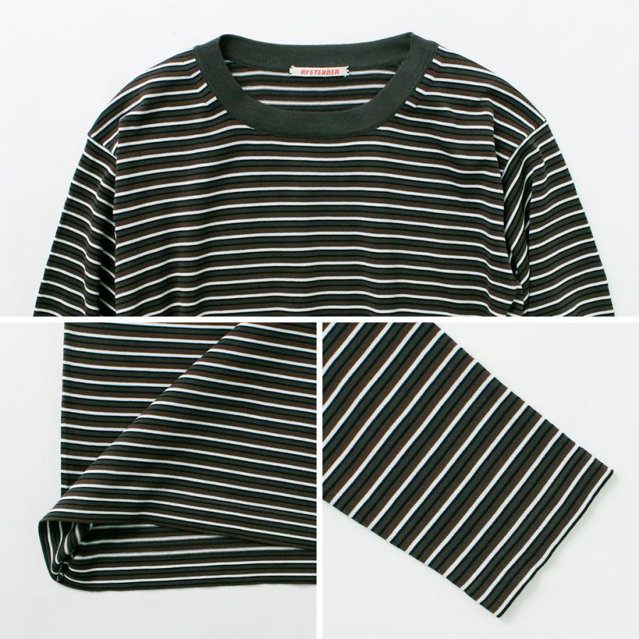 RYE TENDER（ライテンダー） マーサーTEE STRIPE / Tシャツ レディース