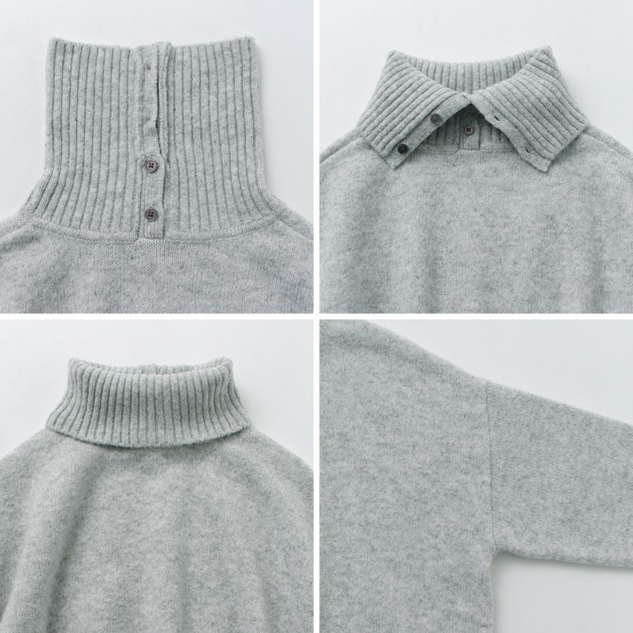 マオメイド  2wayニット mao made（マオメイド） 別注 2WAY タートルネック ニット