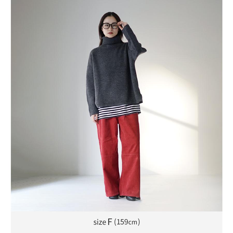 mao made（マオメイド） 別注 2WAY タートルネック ニット