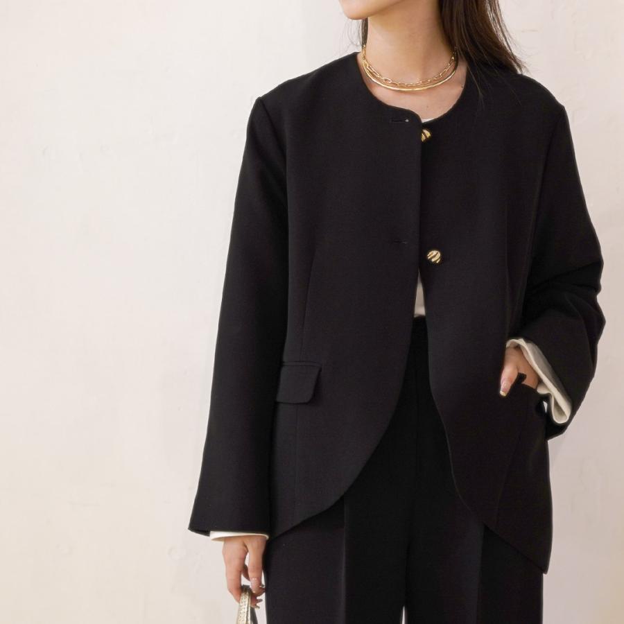 CHIGNON シニヨン オーバーブルゾン ブラック 2024秋冬 未使用 CHIGNON シニヨン オーバーブルゾン ブラック 2024秋冬 未使用 【公式