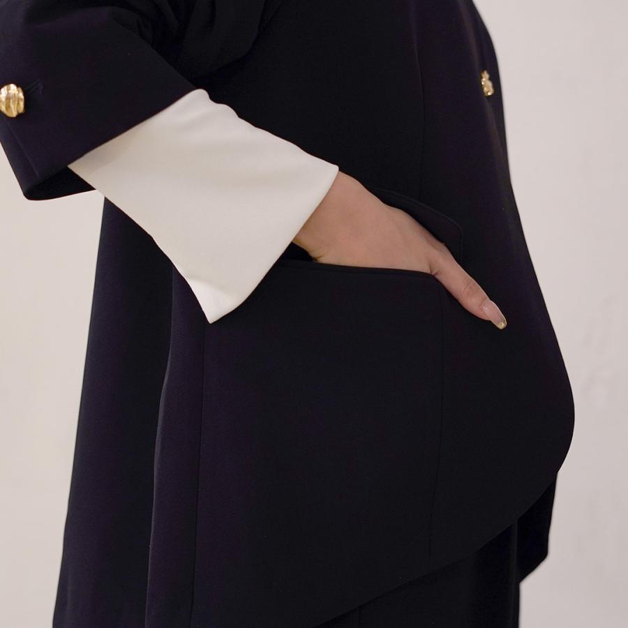 CHIGNON（シニヨン） ラウンドヘムJK / ジャケット ノーカラー