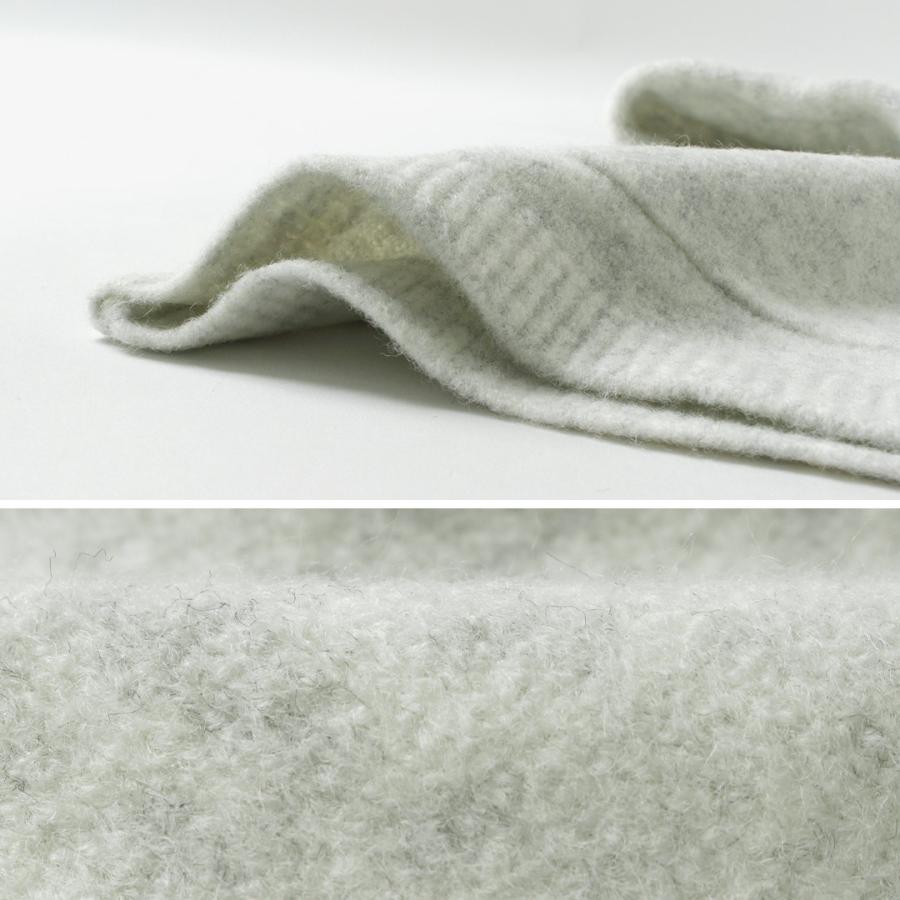 mizuiroind（ミズイロインド） 襟付き ショートカーディガン / ニット