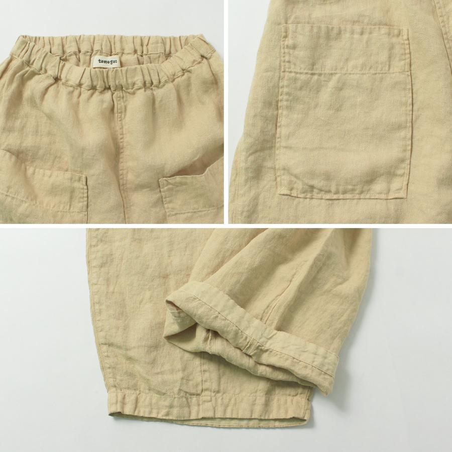tumugu（ツムグ） ソリトリネン（1） 8分丈パンツ 日本製 / レディース