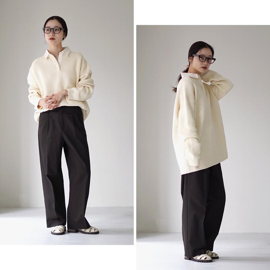 ETRE TOKYO（エトレトウキョウ） ラガーシャツニット プルオーバー