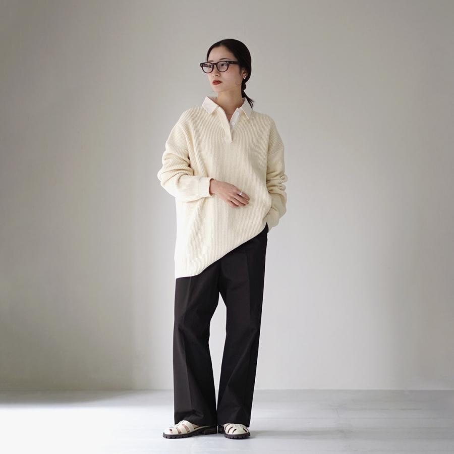 ETRE TOKYO（エトレトウキョウ） ラガーシャツニット プルオーバー