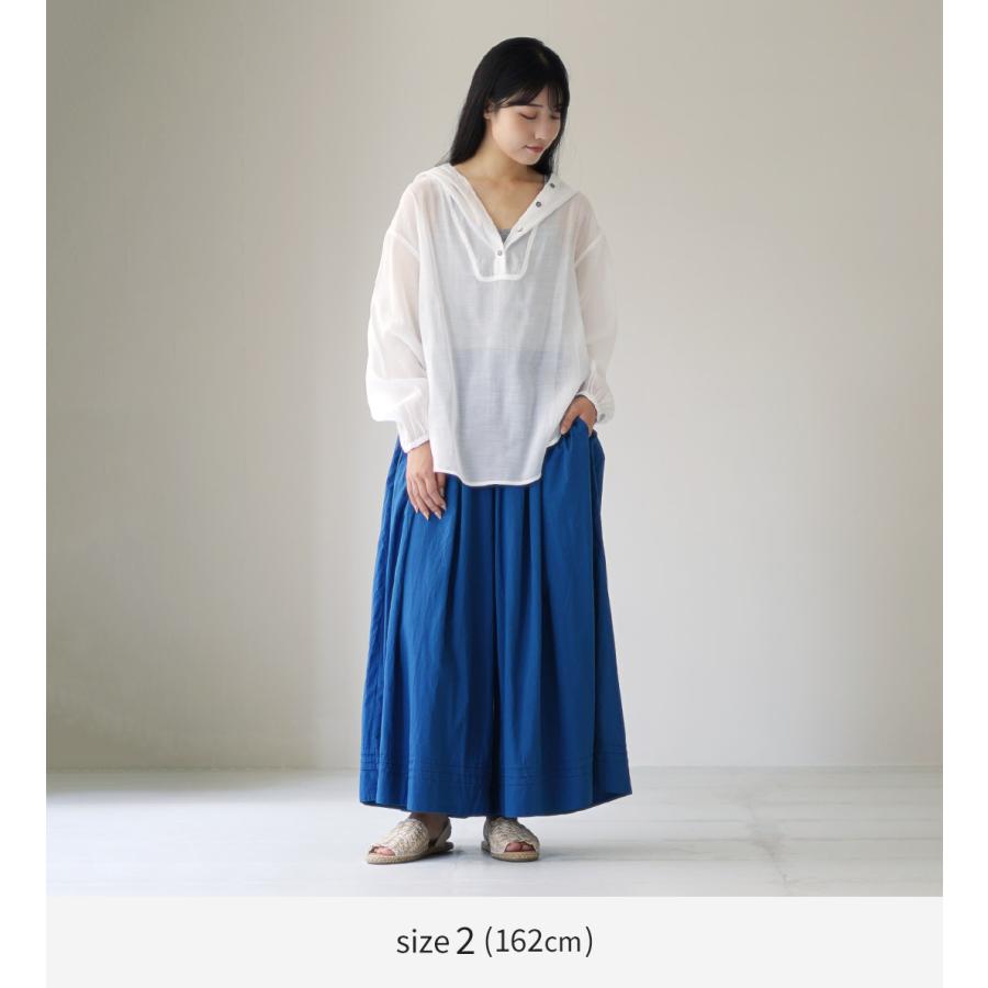 SOIL（ソイル） キャンブリック プレーンキュロット パンツ