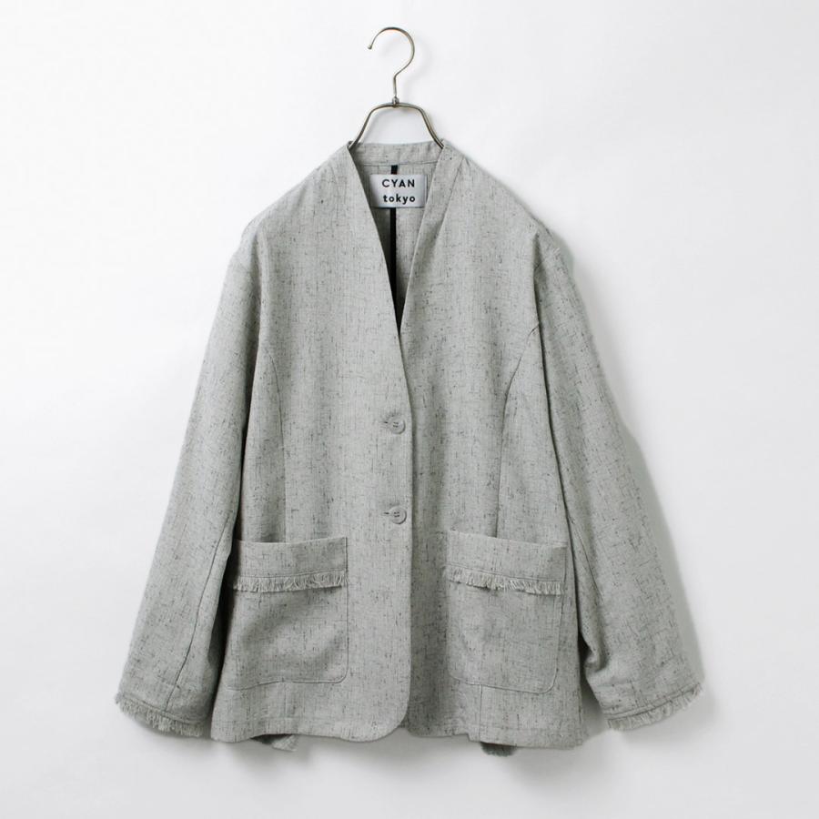 CYAN TOKYO（シアントーキョー） バックフレア フリンジネップ