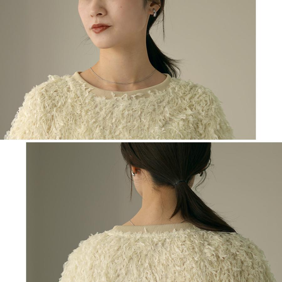 CYAN TOKYO（シアントーキョー） ブラウジング フェザー ブラウス