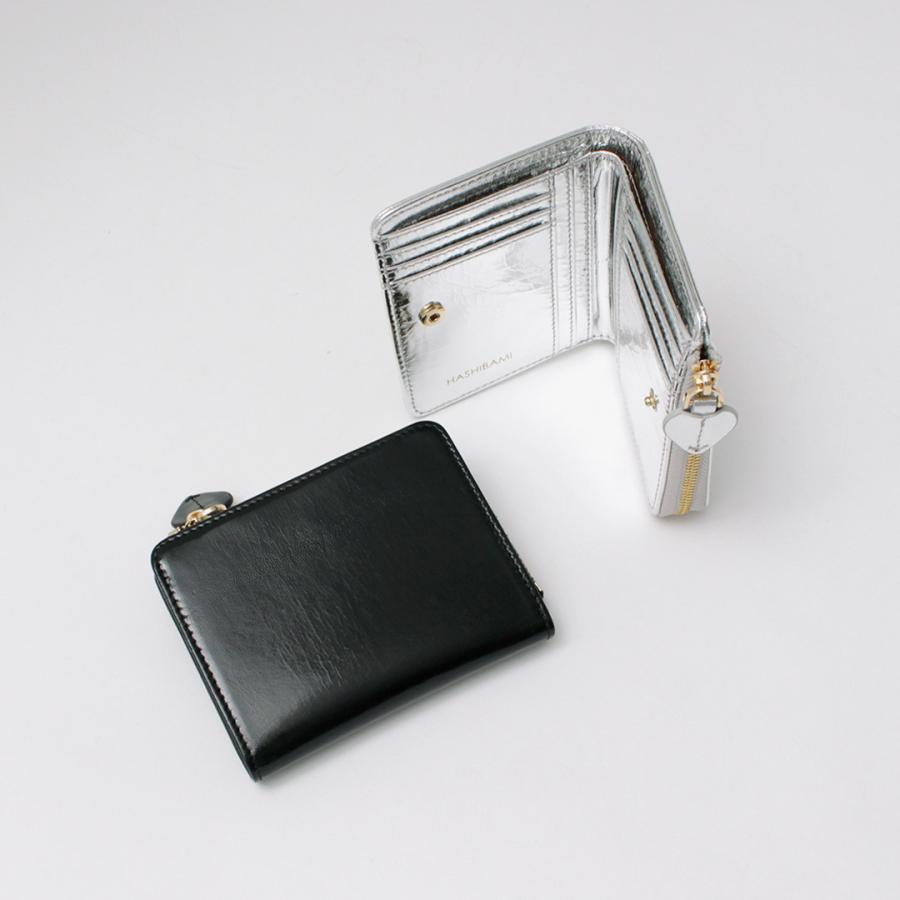 Hashibami（ハシバミ） グリント ジップ2つ折り財布 / ウォレット