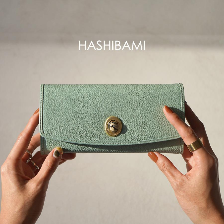 Hashibami（ハシバミ） 天然石 ロングウォレット / 長財布 レディース