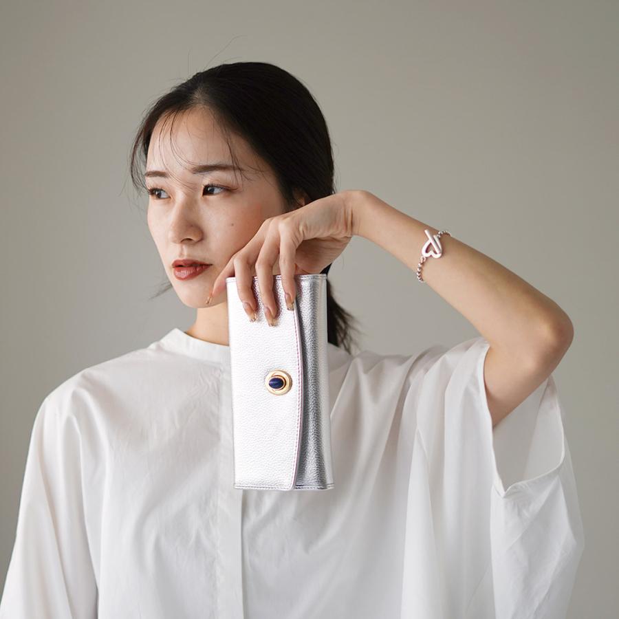 Hashibami（ハシバミ） 天然石 ロングウォレット / 長財布 レディース