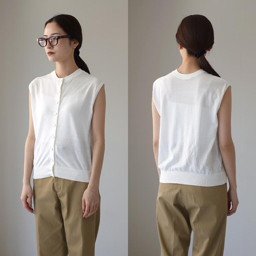 Shinzone（シンゾーン） アイス コットン ニット スリーブレス トップ