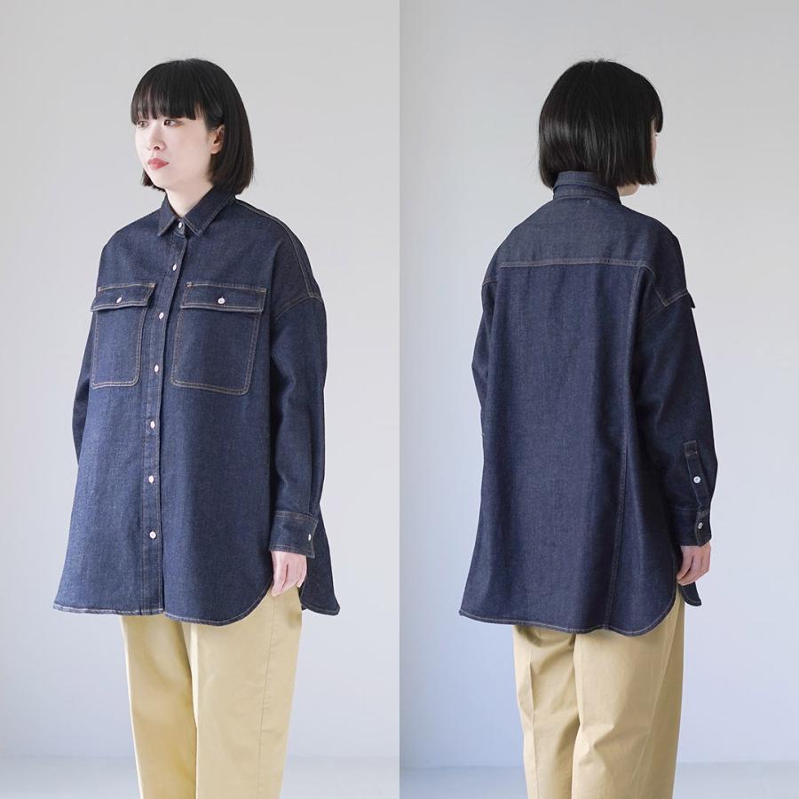 Healthy denim（ヘルシーデニム） Almond スーパービッグシャツ