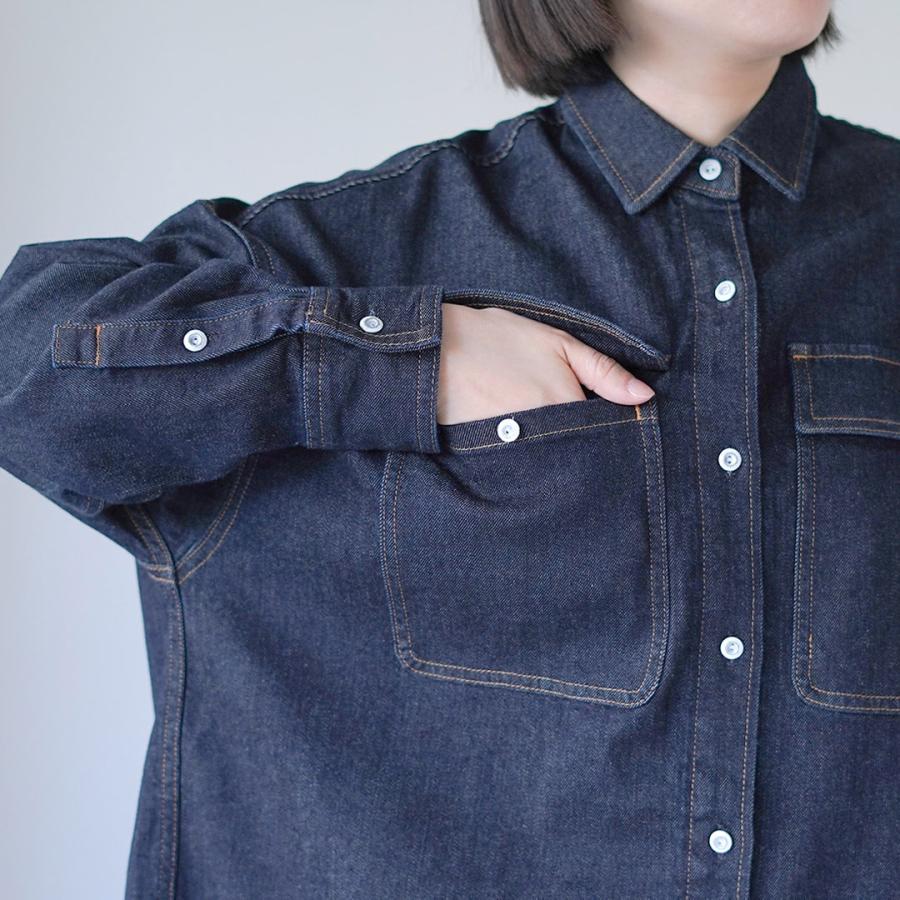 Healthy denim（ヘルシーデニム） Almond スーパービッグシャツ