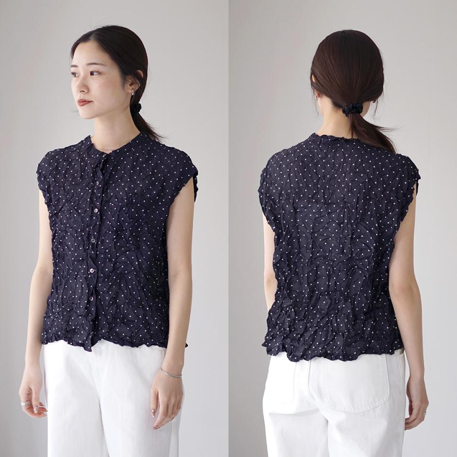 mizuiroind（ミズイロインド） ドット プリント キャッチ ワッシャー