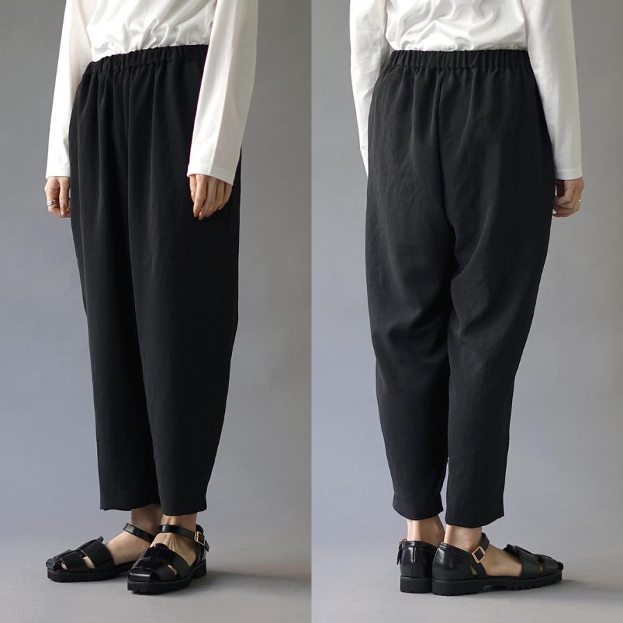 mizuiroind（ミズイロインド） ツイル タック イージーパンツ