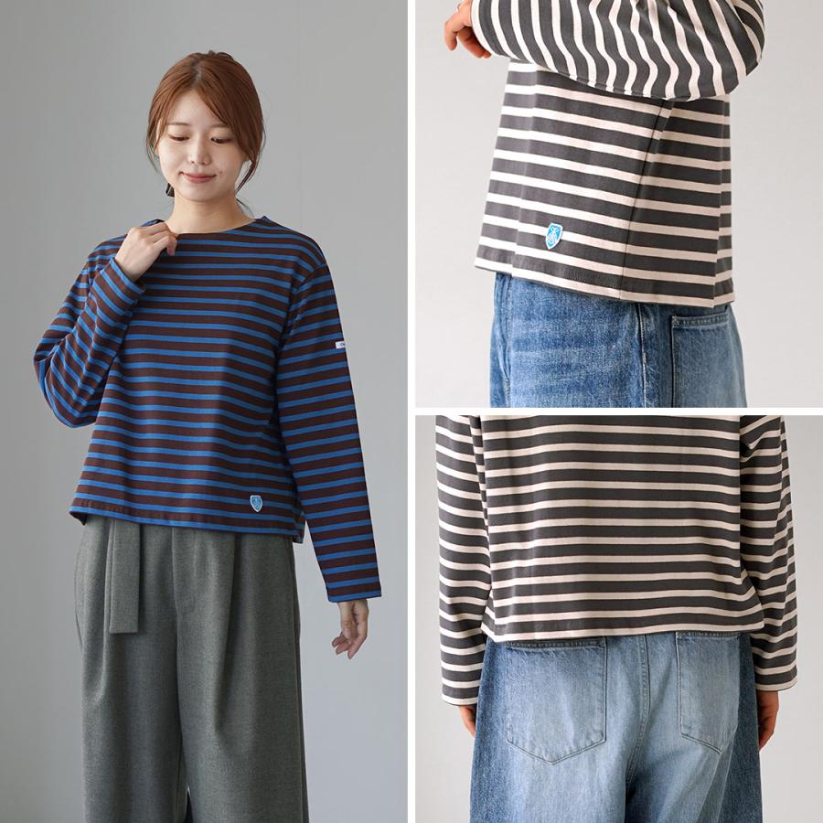 ORCIVAL（オーシバル） ＃B259 クルーネック ロングスリーブ プル