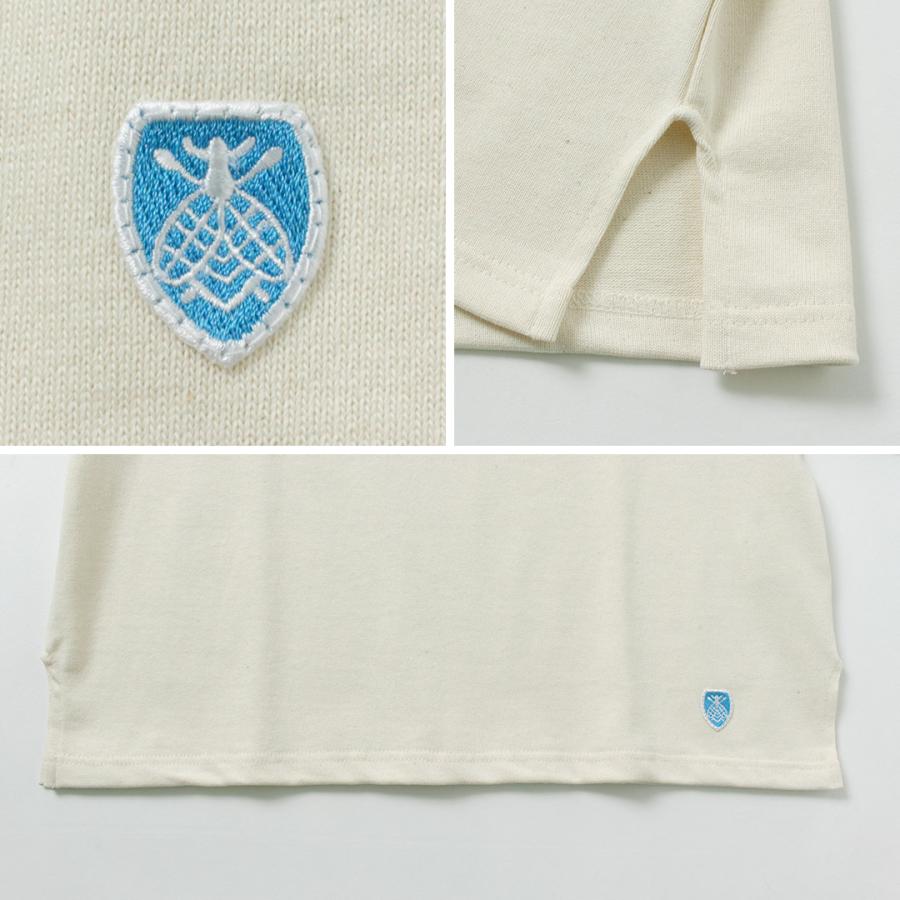 ORCIVAL（オーシバル） #B266 ボートネック ロングスリーブ クロップド