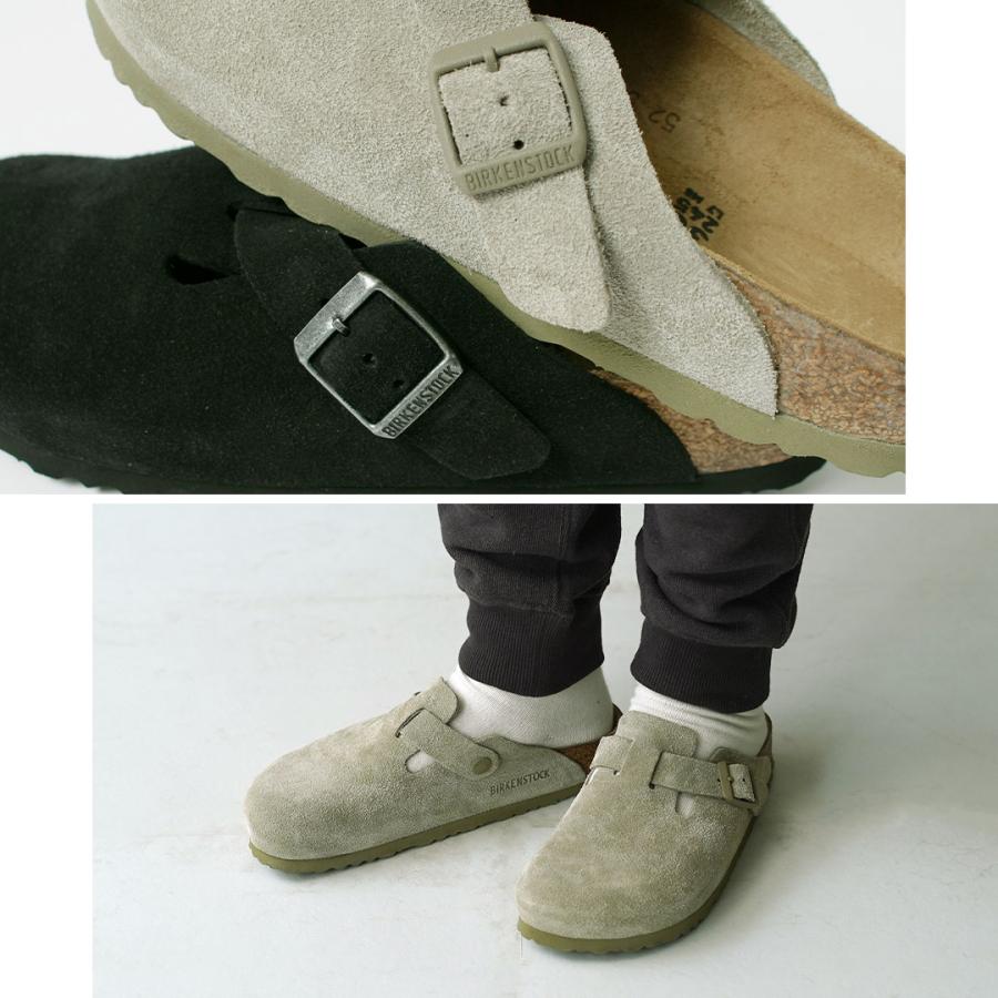 BIRKENSTOCK Boston スエードレザー トープ ナロー ビルケンシュトック BIRKENSTOCK Boston BS 【ナロー幅】 UNISEX