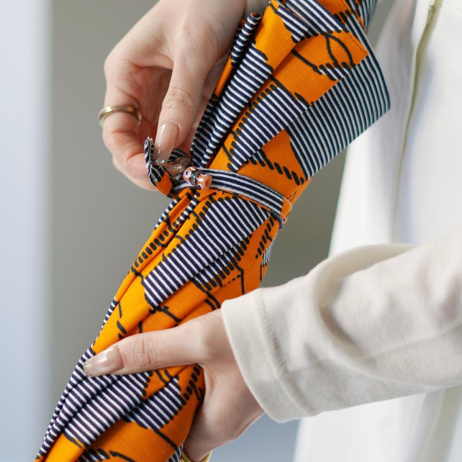 ROCOCO（ロココ） アフリカンプリント 日傘 アフリカンバティック