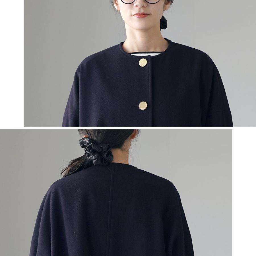 トラディショナル ウェザーウェア マールトン ノーカラー ネイビー34 Traditional Weatherwear（トラディショナル ウェザーウェア） MALTON